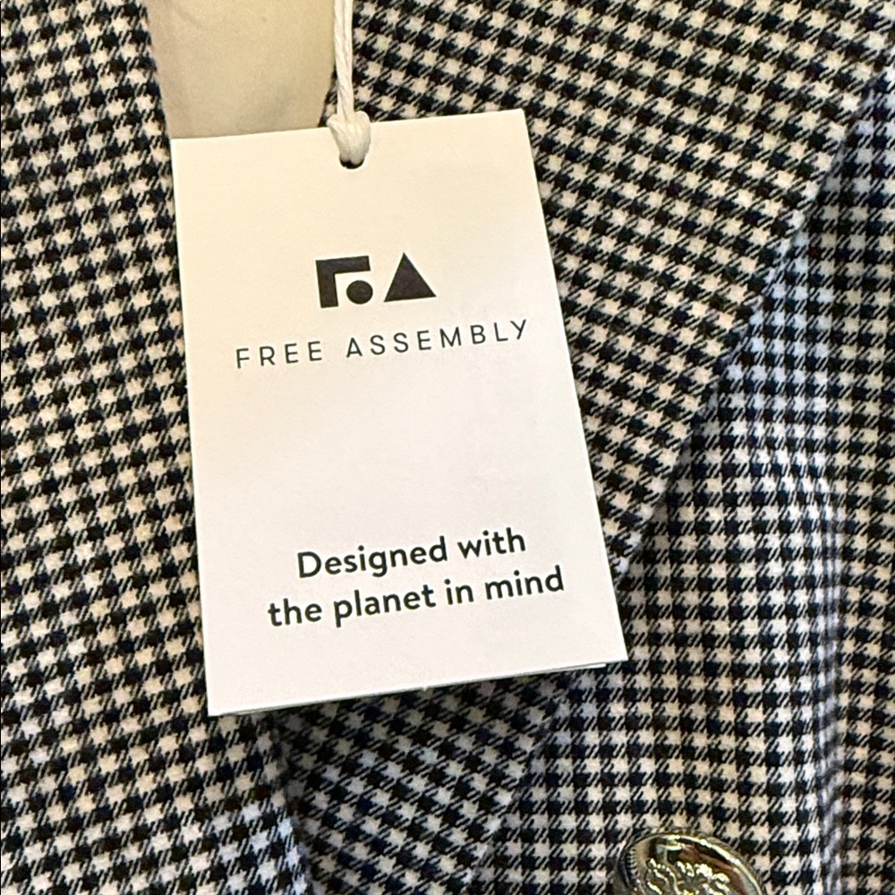 Women's Houndstooth Blazer - Picture 6 of 8